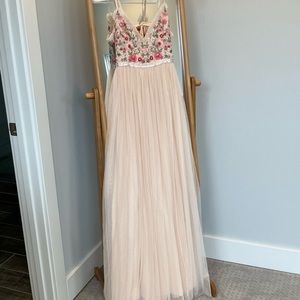 Needle & Thread Emma Ditsy Cami Maxi Dress